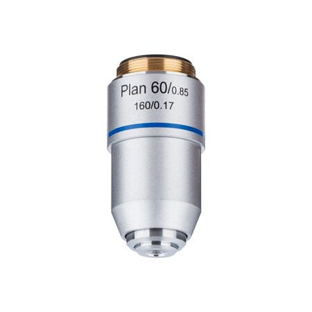 High Performance Microscope Objective, 60X Corrosion Resistant 20.2mm